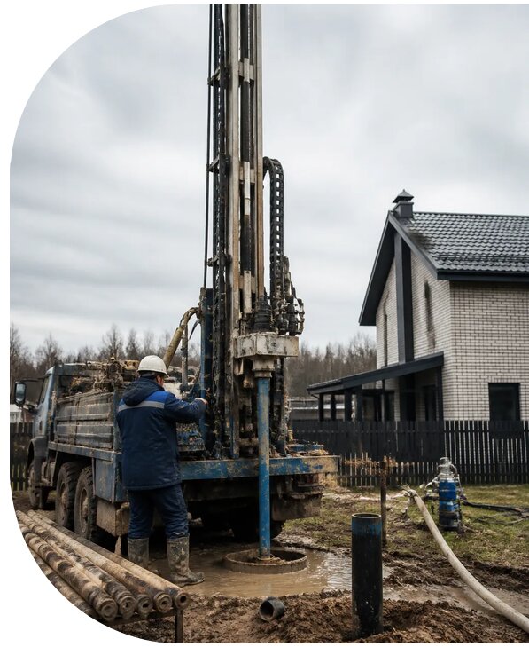 Бурение скважин на воду под ключ в Ростове от 123156 р. | АПаруса-Рсв